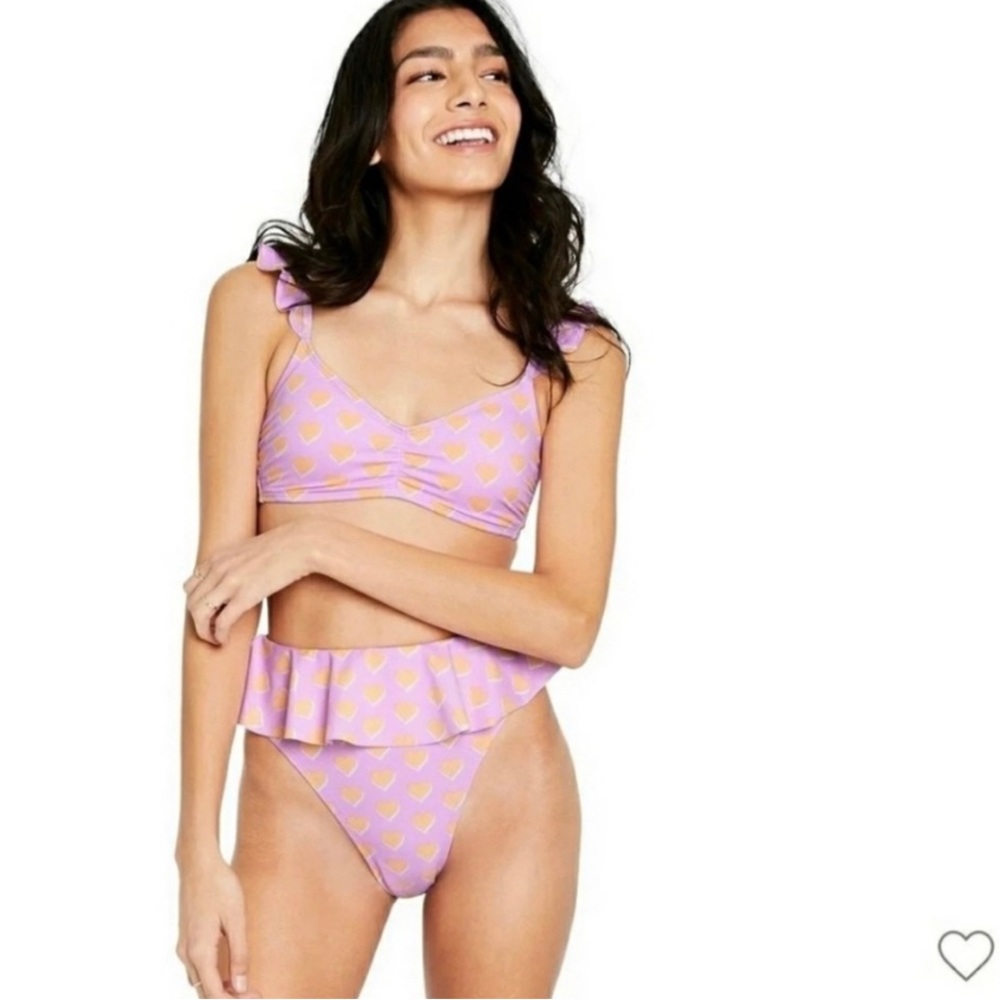 Nwot Stoney Clover X Target Flutter Strap Heart P… - image 1